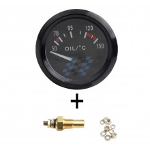 Relojes temperatura aceite + presión aceite + temperatura agua para