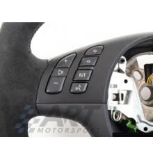 Funda de volante alcántara artificial compatible con Bmw E39 E46 E5