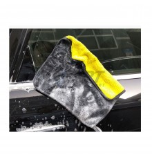 Paño de microfibra grueso 600gsm 30x30cm lavado coche secado limpieza pulido 