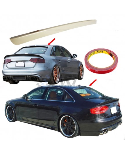 Roof spoiler for Audi A4 B8 2008-2015